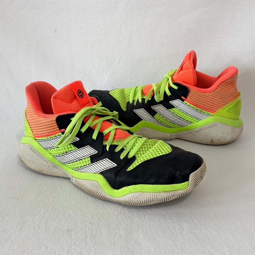 Adidas Sneakers Harden Stepback EF9890 Mens 13 Basketball Shoes Green Orange